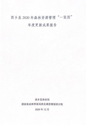 陕西省西乡县林业资源管理咨询项目